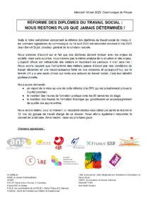communique collectif des associations pro et syndicats