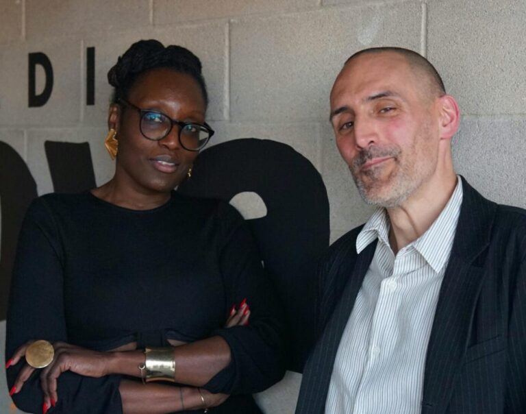 Julien Suaudeau et Mame Fatou Niang
