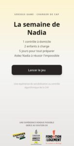 jeu la semaine de Nadia